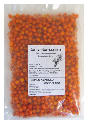 Espino amarillo congelado 300gr LT