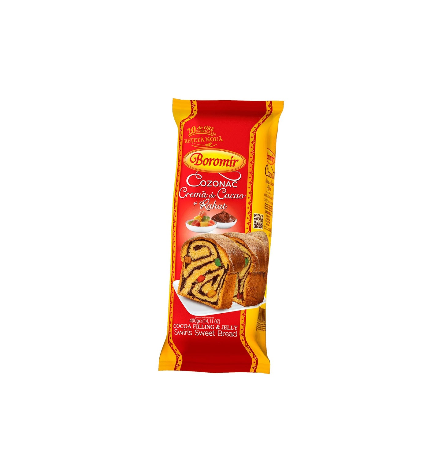 BOROMIR COZONAC CACAO-RAHAT 500G/9