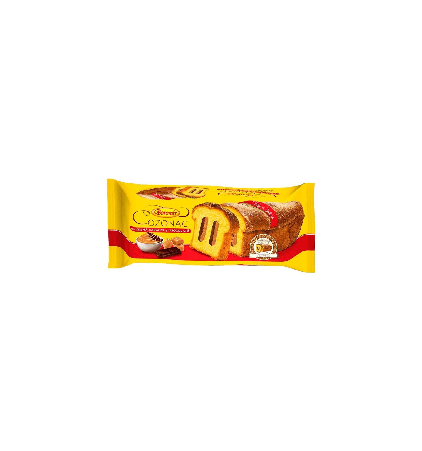 BOROMIR COZONAC CARAMEL-CIOCOLATA-ROM 450G/9