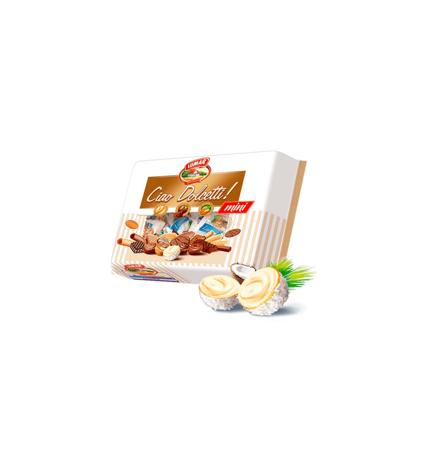 GAITANO KULKA PRALINE NAPOLITANE COCOS 400G