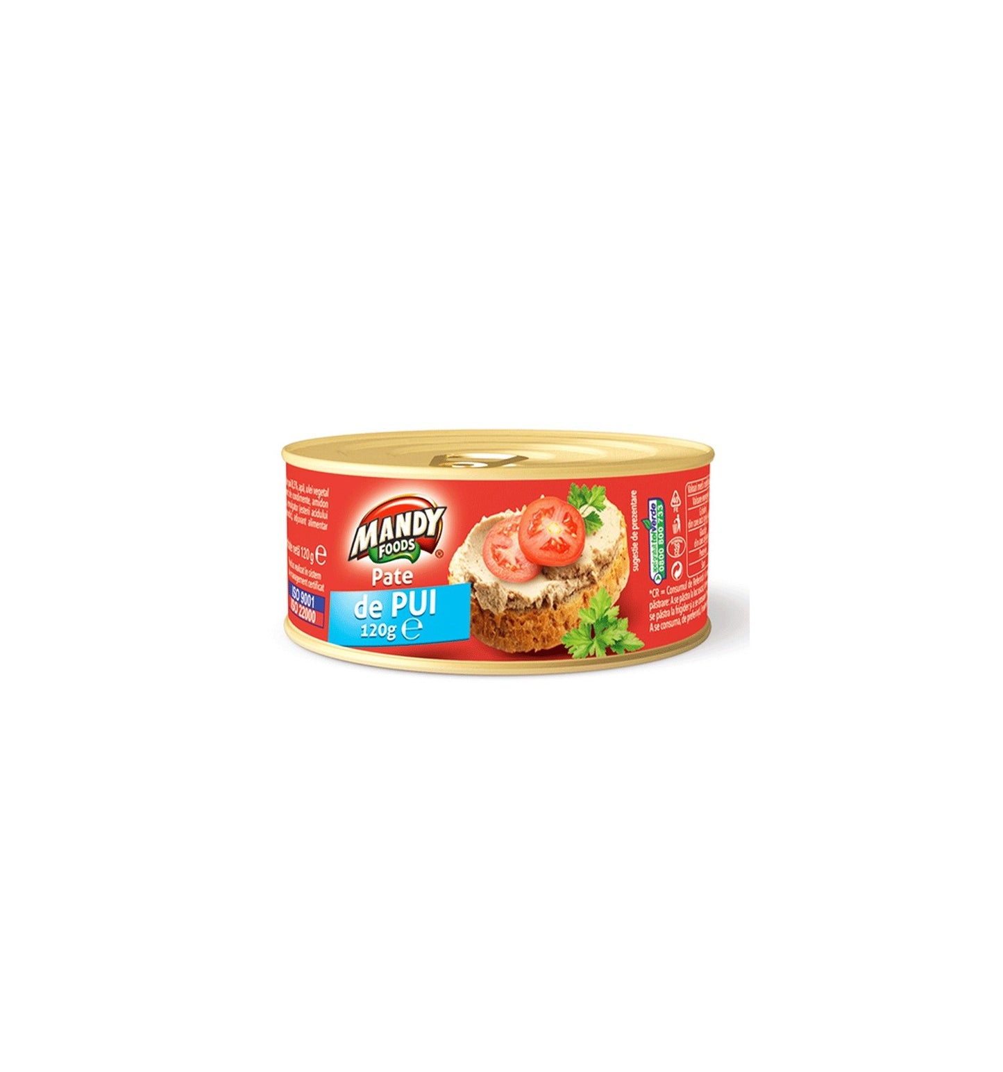 MANDY PATE PASARE 120G/6