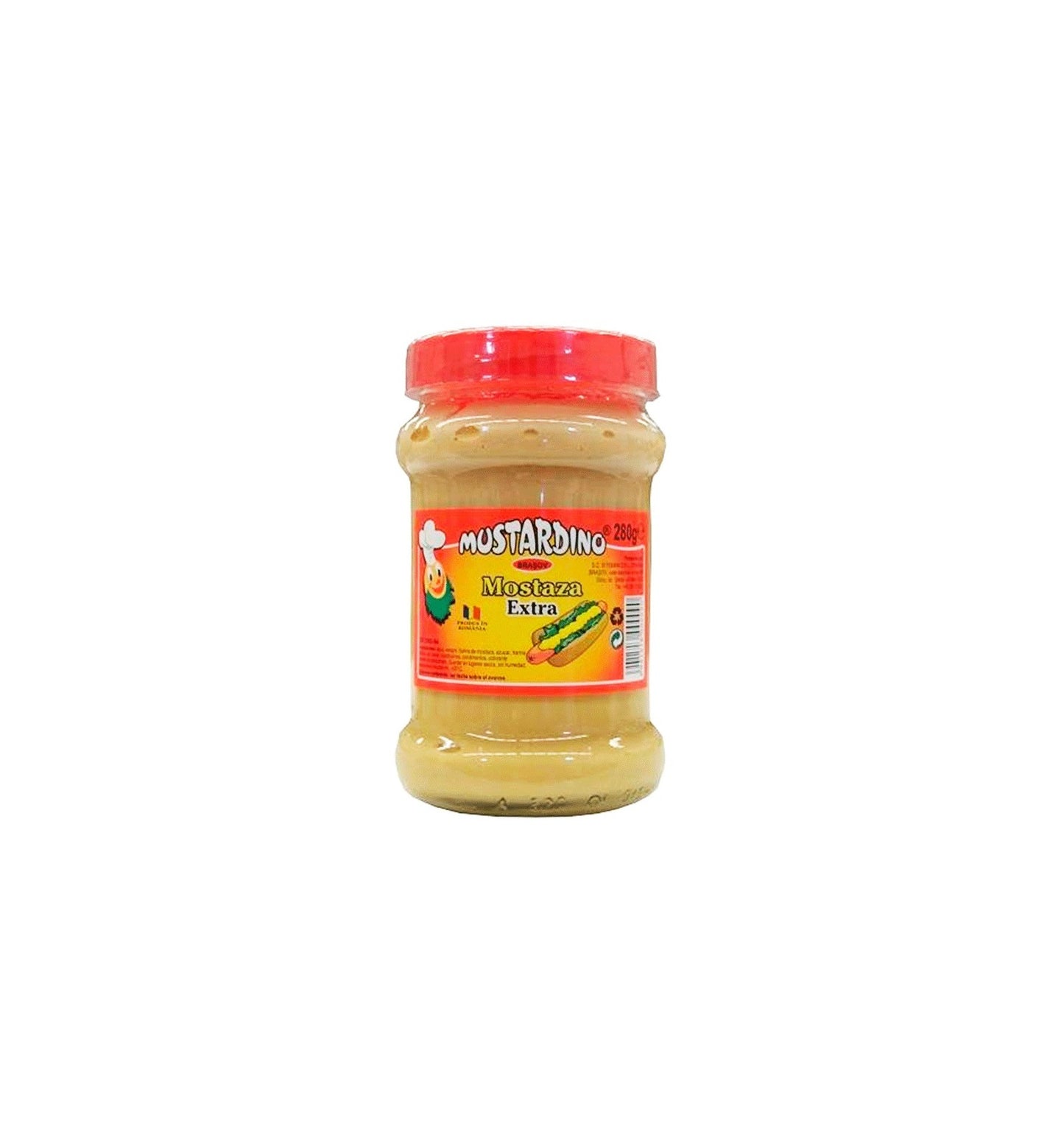MUSTARDINO MUSTAR EXTRA 280G/12