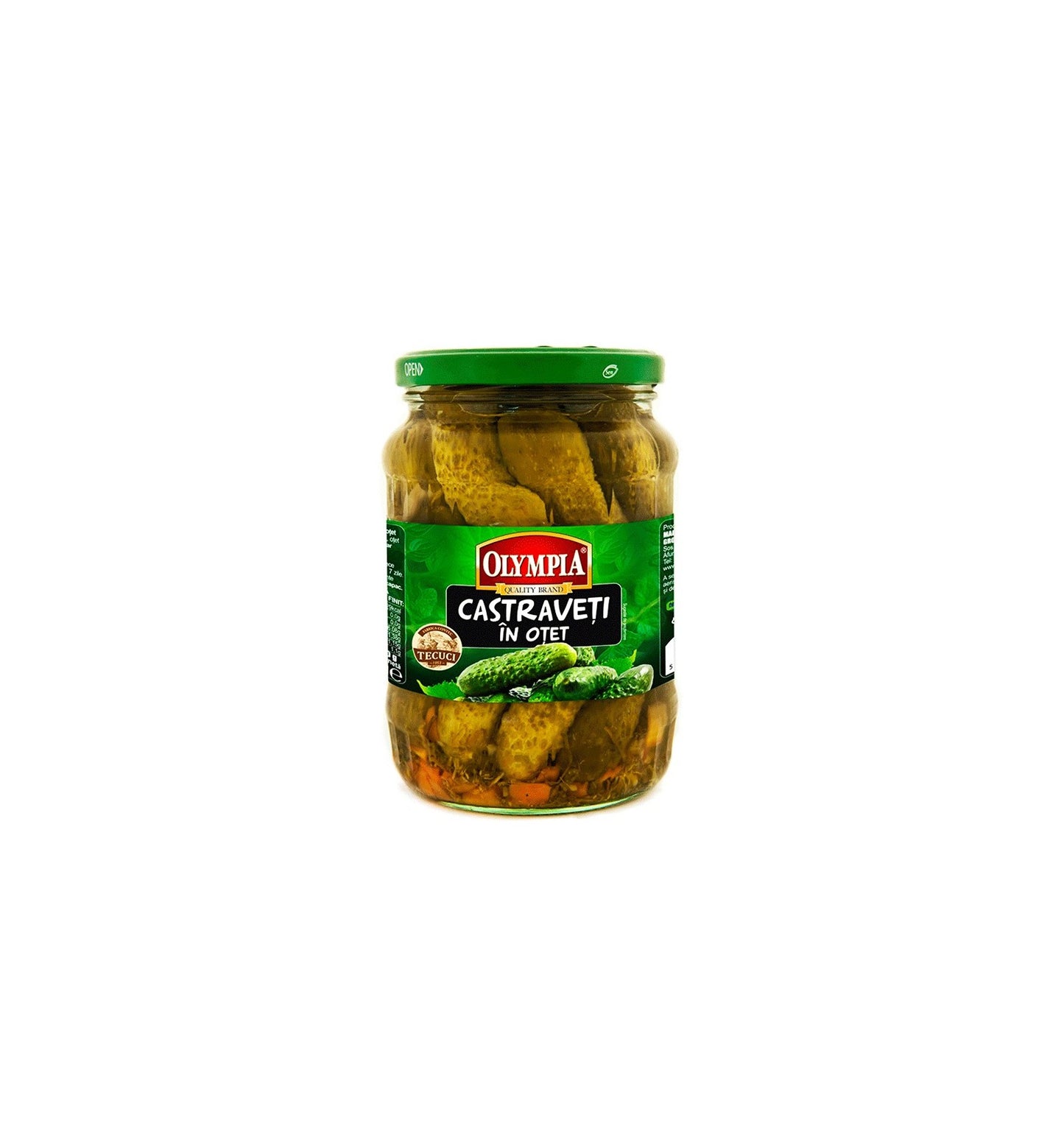 PEPINILLOS VINAGRE 6-9 CM 720G