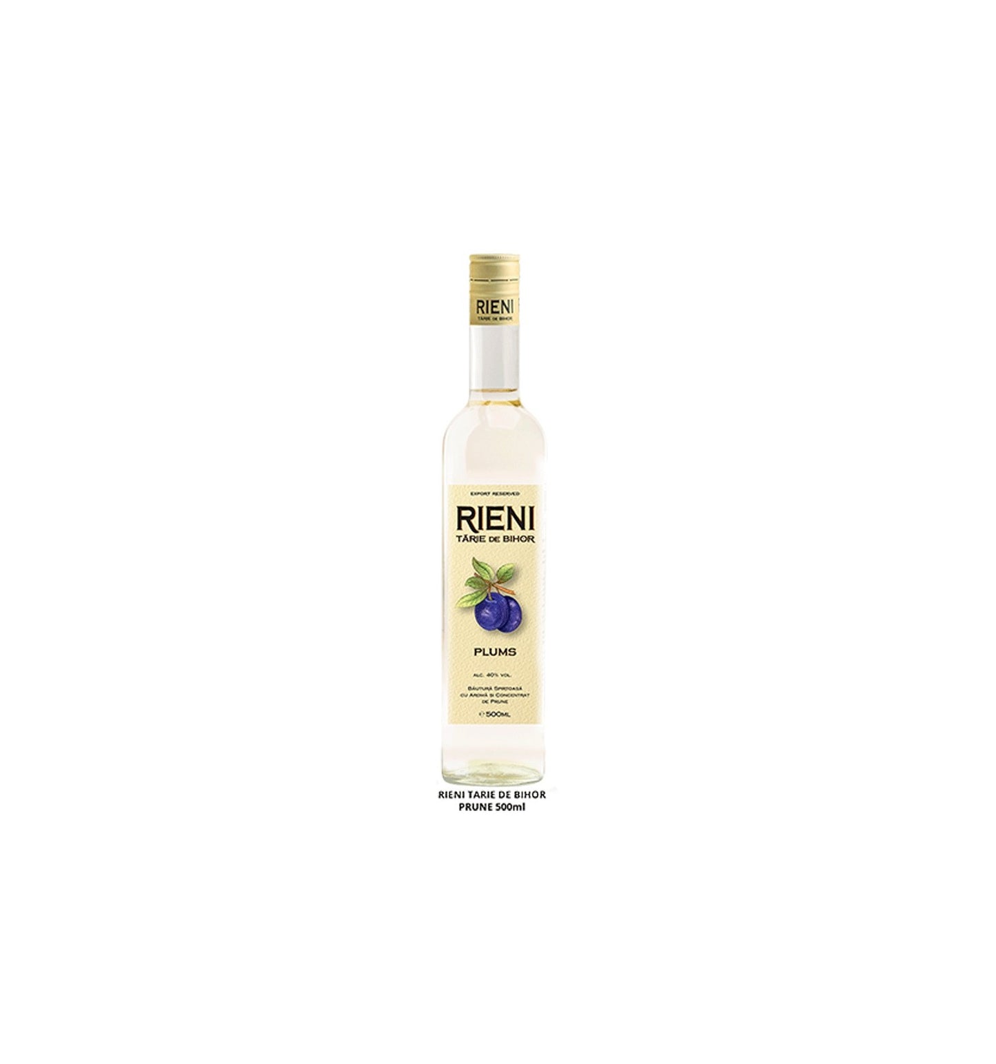 SCANDIC TARIE DE BIHOR PRUNE 40º - 0.5L