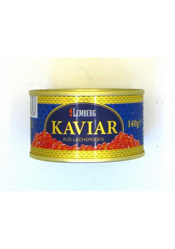 Caviar de salmon ZOLOTO ALYASKI 36x140gr LEMBERG