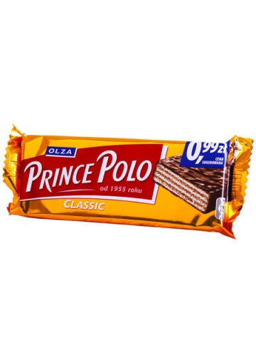 Barquillos en chocolate PRINC POLO classic 56x17.5gr PL